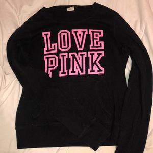 Pink Crewneck w/ front pocket